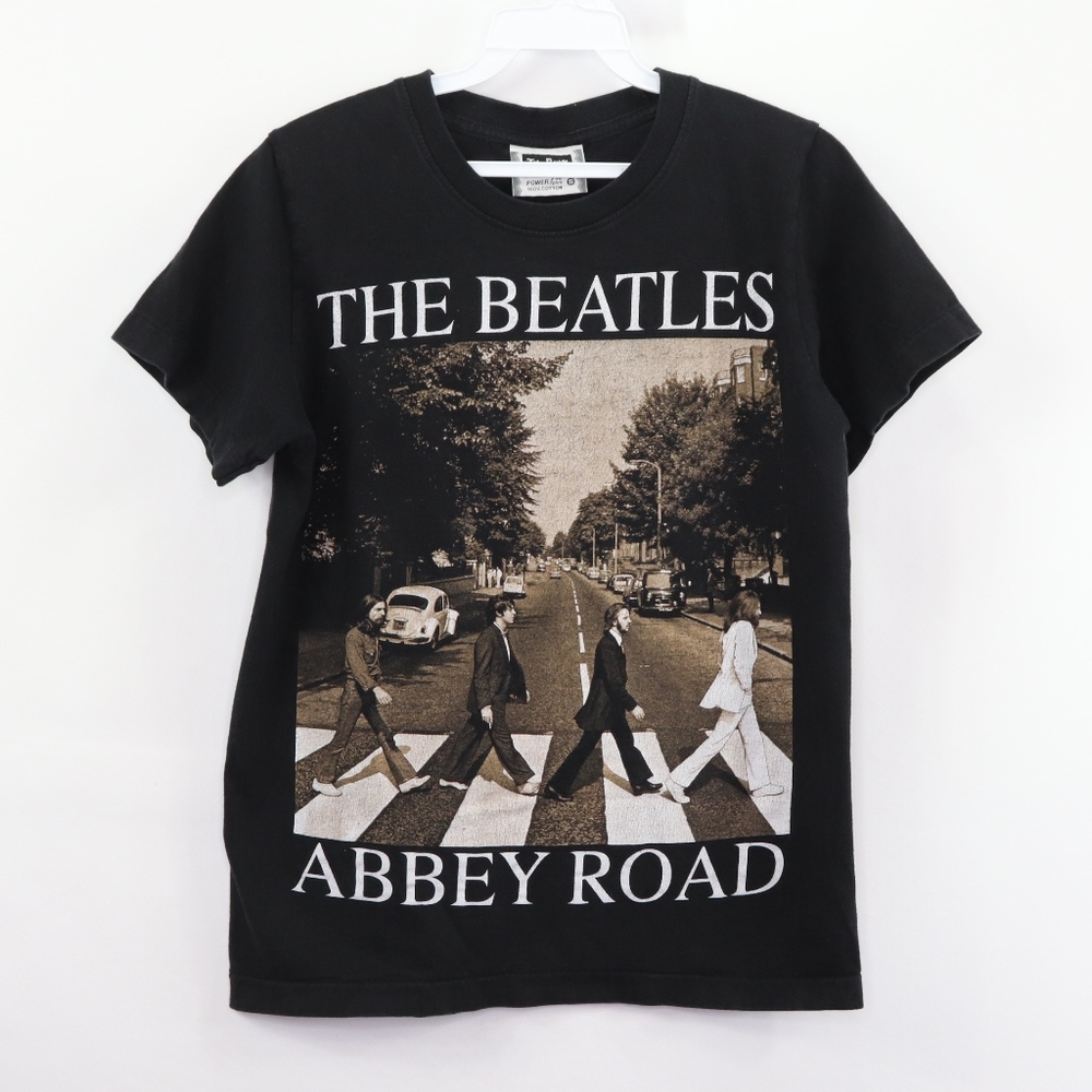 90s Mens Small The Beatles Abbey Road T Shirt - Picture 1 of 8
